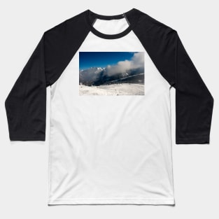 Courchevel 3 Valleys French Alps France Baseball T-Shirt
